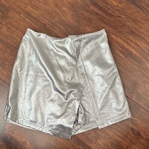 Silver Girls Skort